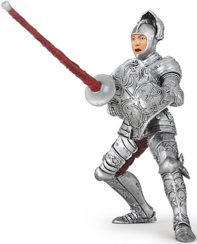 Papo Knight in Armor with Moveable Visor - Visor Open