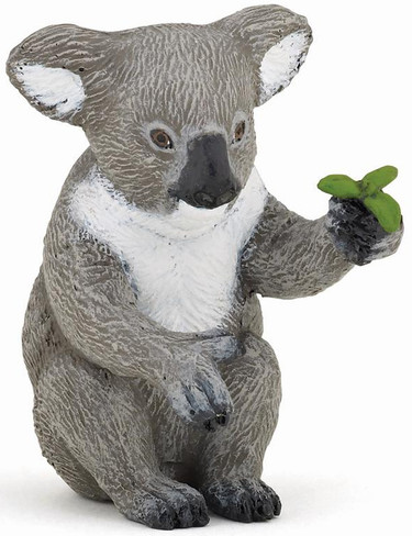 Papo Koala Bear Holding Ecualyptus Leaf - Manufacturer Picture