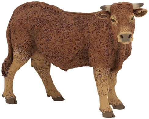 Papo Limousine Cow with Knubby Horns