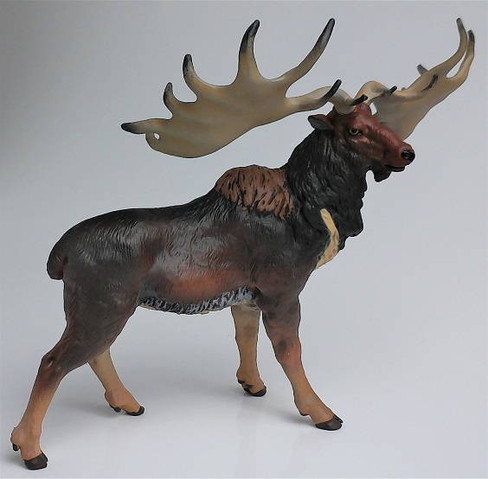 Papo Megaceros with Huge Antlers - Side View