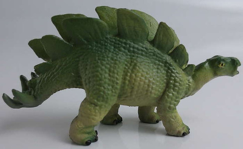 Papo Mini Stegosaurus Dinosaur Figure - Left Side View