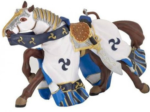 Papo Ottoman Knight's Horse - Blue