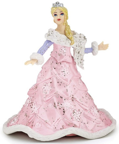 Papo Pink Ice Queen Figure with Sparkling Gown