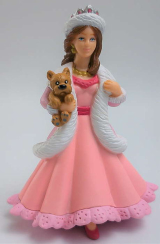 Papo Princess with Dog Figure - Front View