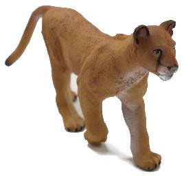 Papo Cougar / Puma Figure - Front Angle View