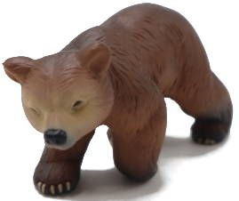 Papo Pyrenees Bear Cub - Front Angle View