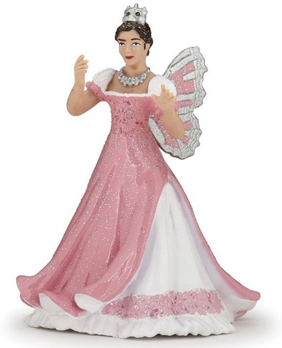 Papo Queen of the Elves with Pink Gown and Glittery Wings