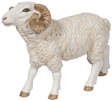Papo Ram with Curly Horns
