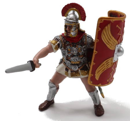 Papo Roman Centurion - Front View
