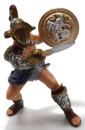 Papo Gladiator Figure - Front View