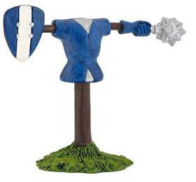 Papo Rotating Dummy - Blue. Used for Knight Jousting Practice - Top Arm Spins