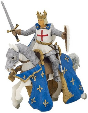 Papo Saint Louis the IX and His Horse