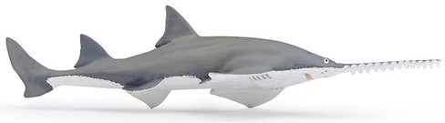 Papo Sawfish Ray with tooth edged rostrum / snout
