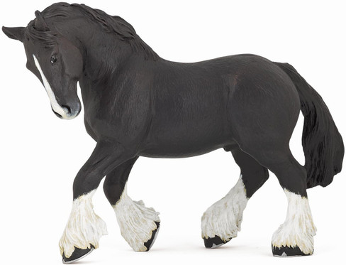 Papo Shire Horse - Black