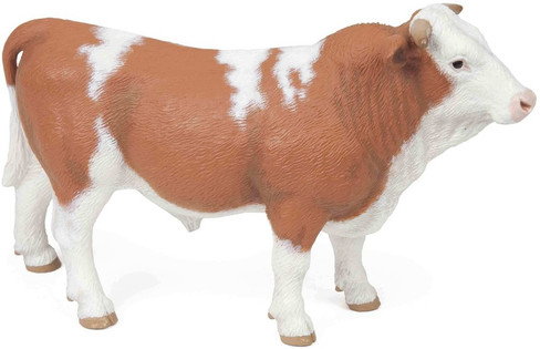 Papo Simmental Bull with Broad Shoulders