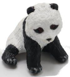 Papo Sitting Baby Panda - Front Angle View