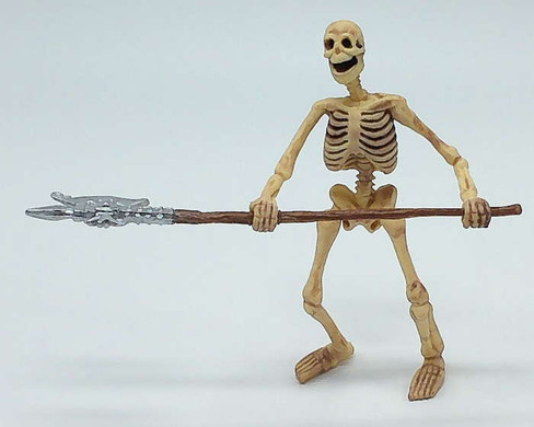 Papo Skeleton Figure -  Front View