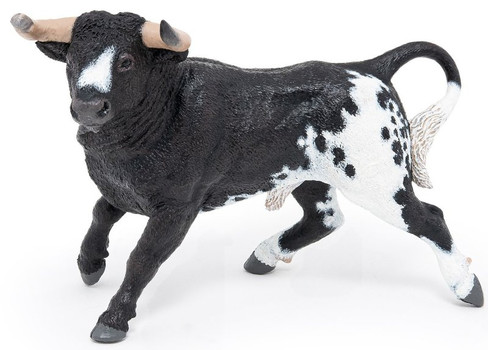 Papo Spanish Bull  - Black & White - Manufacturer Picture