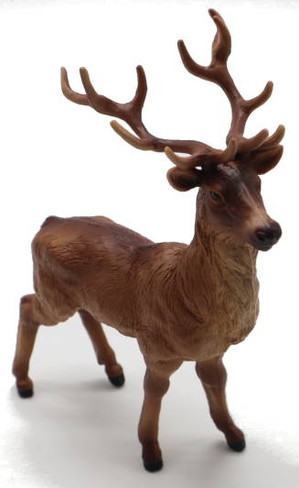 Papo Stag Buck with Large Antlers - Angle View