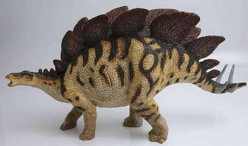 Papo Stegosaurus with Boney Plates - Right Side View