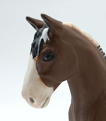 Papo Tinker Mare - Face View