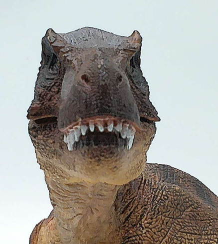 Papo T-Rex - Standing - Rexy from Jurassic Park - Face View