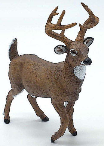 Papo White Tail - 10 Point Buck - Front Angle View