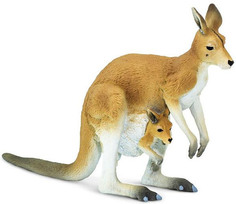 Safari Ltd. Kangaroo with Joey - Manufacturer Picture
