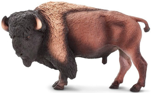 Safari Ltd. North American Bison - Left View
