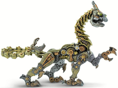 Safari Ltd. Steampunk Dragon - Side View