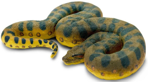 Safari Ltd. Snake - Anaconda - Green Figure