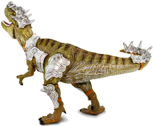 Safari Ltd. Tyrannosaurus rex - Armored - Side Angle View
