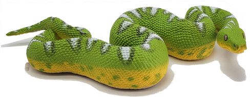 Safari Emerald Tree Boa Snake Figure - Manufacturer Picturer