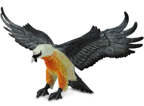 Safari Ltd. Bearded Vulture #108200 - Manufacturer Image Left Side view