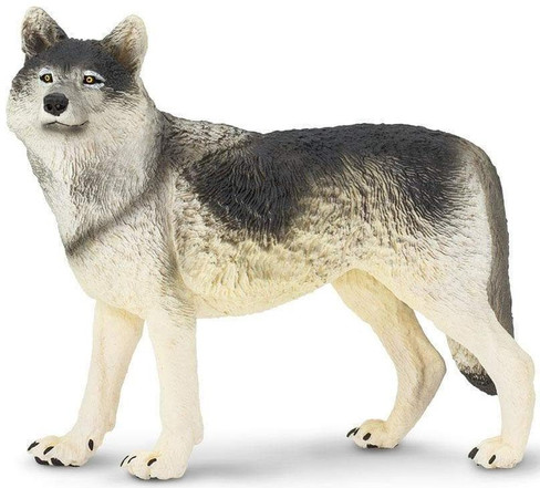 Safari Ltd. Grey Wolf Figure