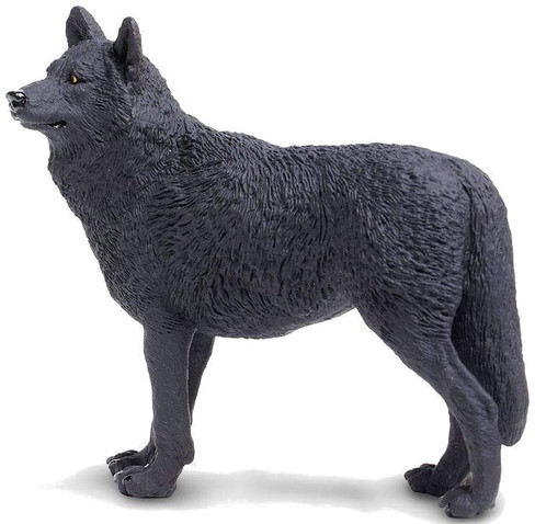 Safari Ltd Oversized Black Wolf - Manufacturer Picture