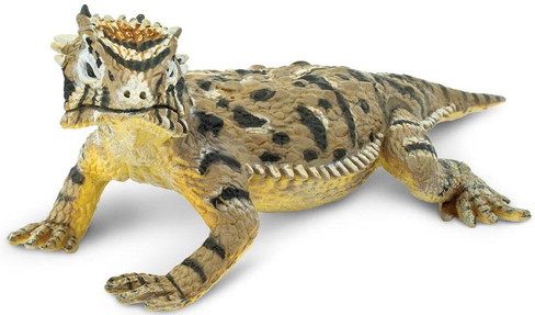 Safari Ltd. Horned Lizard - Front Angle View