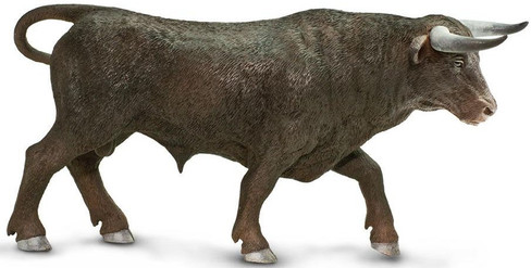 Safari Ltd. Black Bull Figure