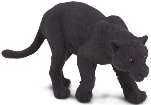 Safari Ltd Black Jaguar - Front Angle View
