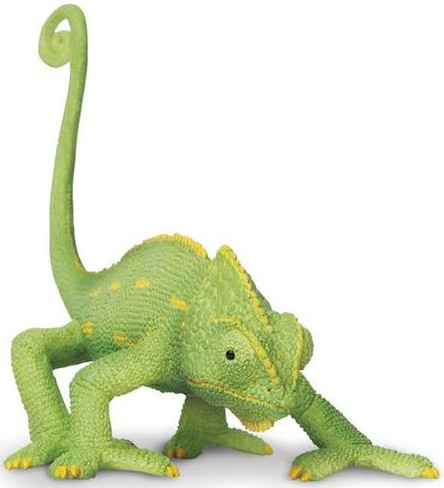 Safari Ltd Veiled Chameleon Baby Lizard - Front View