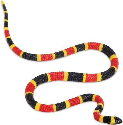 Safari Ltd Coral Snake Baby - Top View
