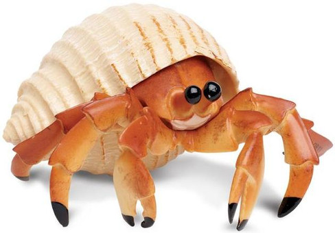 Safari Ltd Hermit Crab - Front View