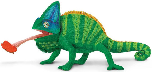 Safari Ltd. Veiled Chameleon Lizard Figure