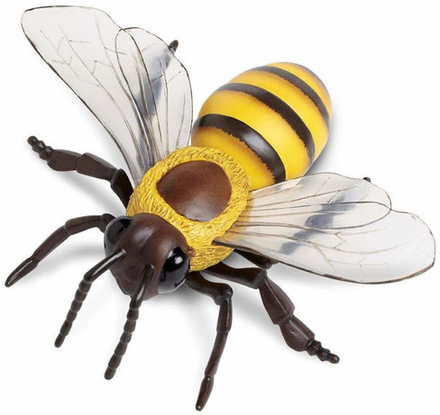 Safari Ld. Toy Wild Life Figure - Bee - Honey Bee (Safari Ltd.)