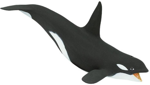 Safari Ltd Whale - Killer Whale / Orca - Front Angle View