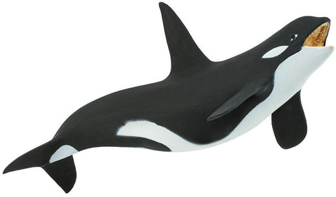 Safari Ltd Whale - Killer Whale / Orca - Side Angle View