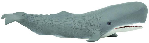 Safari Ltd. Toy Figure - Sperm Whale - Mouth Open