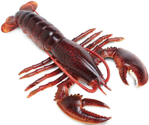 Safari Ltd. - Incredible Creatures - Maine Lobster Figure - Top View