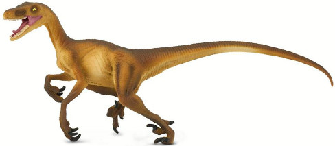 Safari Ltd. - Prehistoric Collection - Velociraptor - Left Side View