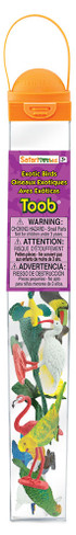 Safari Ltd. Toy Figure - Exotic Birds Toob- Package Picture